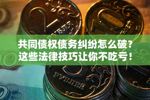 武汉共同债权债务纠纷怎么破？这些法律技巧让你不吃亏！