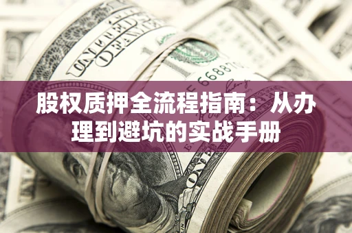 武汉股权质押全流程指南：从办理到避坑的实战手册