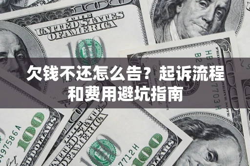 武汉欠钱不还怎么告？起诉流程和费用避坑指南