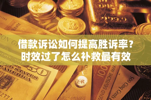 武汉借款诉讼如何提高胜诉率？时效过了怎么补救最有效