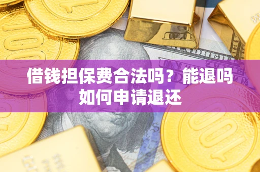 武汉借钱担保费合法吗？能退吗如何申请退还