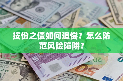 武汉按份之债如何追偿？怎么防范风险陷阱？